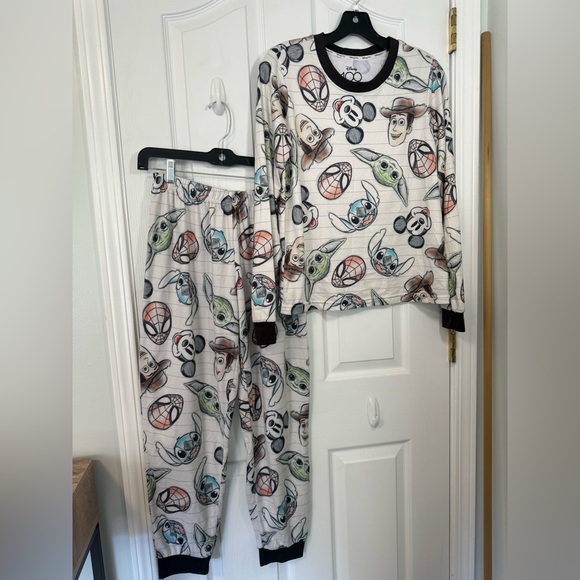 Disney Character Pajama Set - Small - Picture 1 of 5